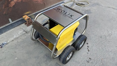 沃力克牌氣動防爆高壓清洗機井上平臺用WL150公斤