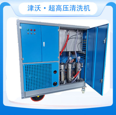 津沃厂家销售1000bar 1500bar 2000bar 重工型超高压清洗机石材拉毛 换热器清洗用